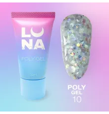 Luna Poly Gel No. 10 in a tube, 30 ml