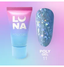 Luna Poly Gel No. 11 in a tube, 30 ml