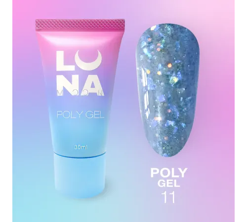 Luna Poly Gel No. 11 in a tube, 30 ml