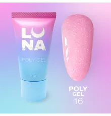 Luna Poly Gel No. 16 in a tube, 30 ml