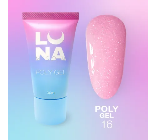 Luna Poly Gel No. 16 in a tube, 30 ml