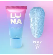 Luna Poly Gel No. 17 in a tube, 30 ml