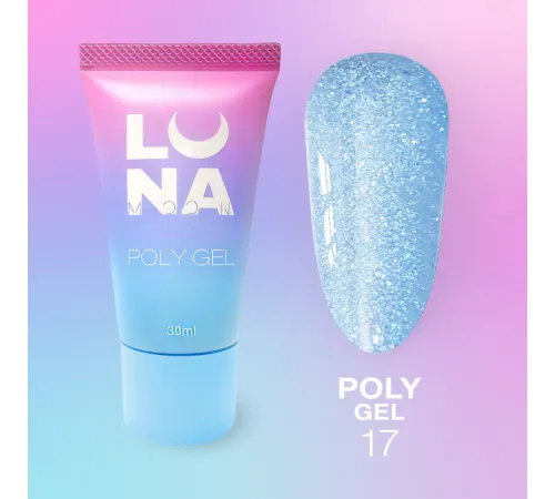 Luna Poly Gel No. 17 in a tube, 30 ml