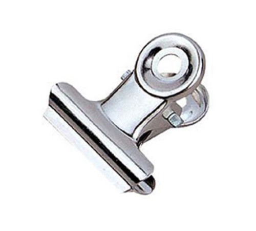 A metal clip for clamping nails