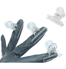 Plastic clip for clamping nails 1 pc