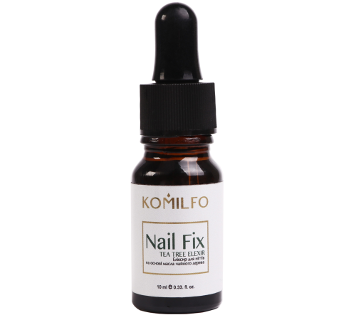 Komilfo Nail Fix Tea Tree Elixir Antifungal for Onycholysis, 10 ml