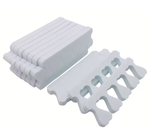 Pedicure Spacers 48 Pairs White