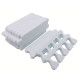 Pedicure Spacers 48 Pairs White
