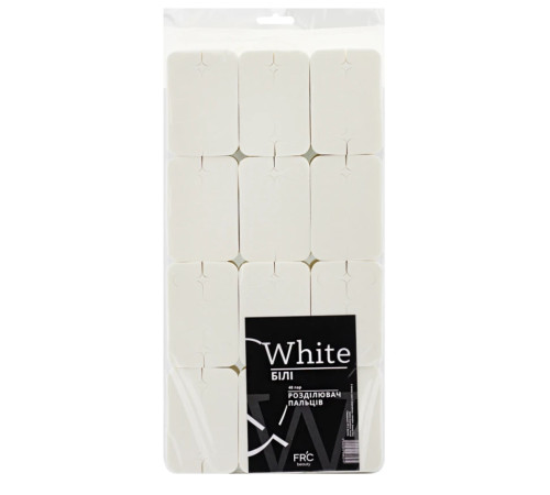 Pedicure Spacers 48 Pairs White