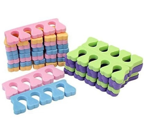 Spacers for pedicure in assortment