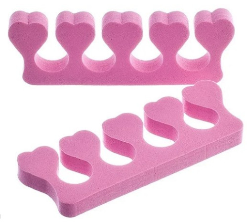 Spacers for pedicure in assortment