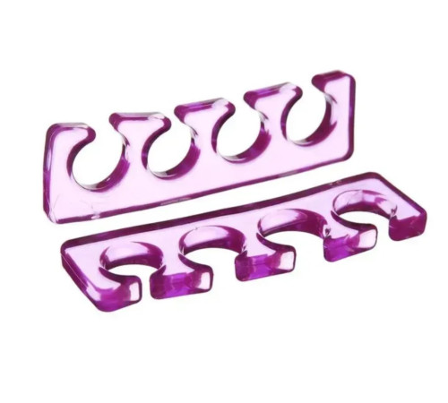 Silicone spacers for pedicure in assortment