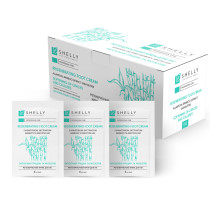 Regenerating foot cream SHELLY with allantoin, bamboo extract and shea oil, 4 ml*100 pcs