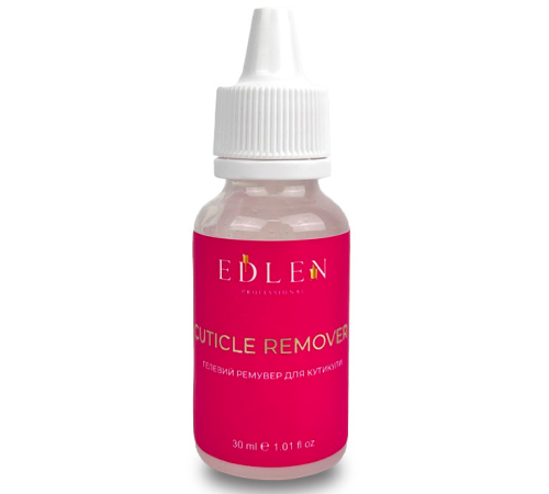 Edlen Cuticle Remover, gel, alkaline, 30 ml