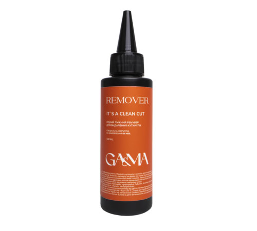Cuticle remover GaMa Remover by Dii nail, alkaline, 100 ml
