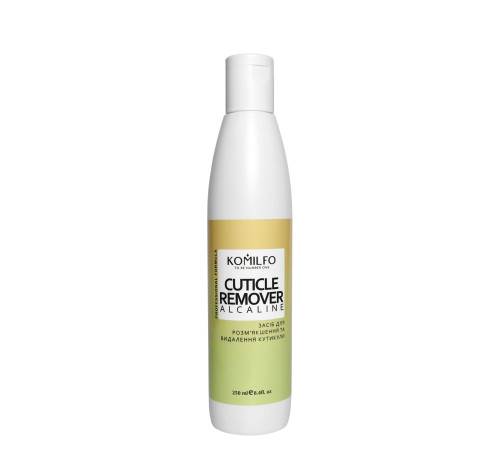 Cuticle remover Komilfo Alkaline, alkaline, 250 ml