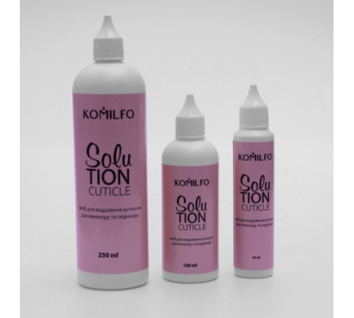 Komilfo Solution Cuticle remover, alkaline, 53 ml