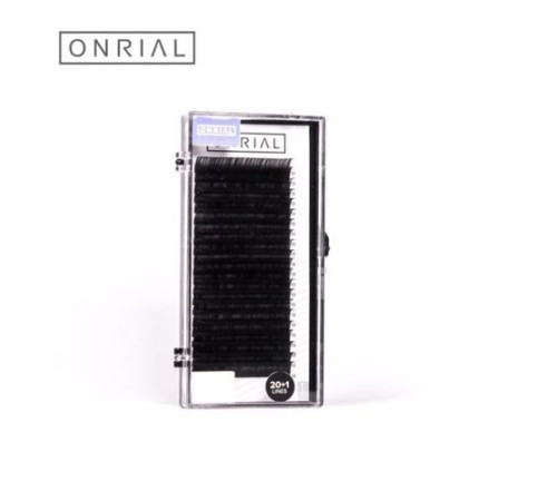 Eyelashes ONRIAL bend D 007 12 mm 21 rows