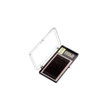 Eyelashes curve B 010 (16 rows: 11 mm) Gold Standart