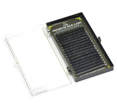 Eyelashes curve C 005 (16 rows of 12 mm) U MAX