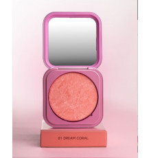 ZOLA Velvet Blush Glow 01 Dream Coral, coral dream