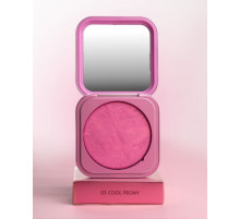 Рум'яна ZOLA Velvet Blush Glow 03 Cool Peony, прохолодна півонія