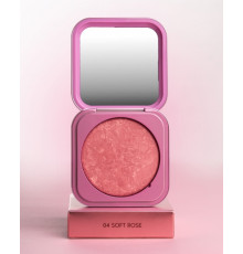 ZOLA Velvet Blush Glow 04 Soft Rose, delicate rose