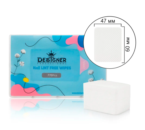 Lint-free napkins Designer for manicure 700 pcs