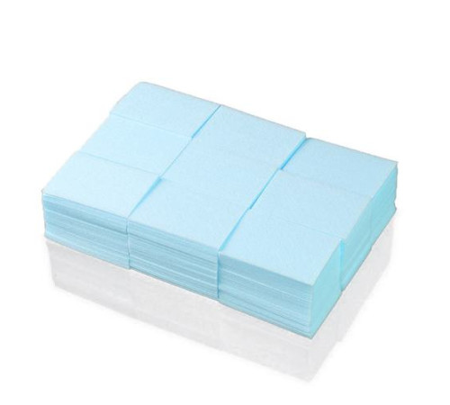 Lint-free napkins, blue
