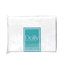 Napkins in a pack Doily 30x20 cm plain, 100 pcs