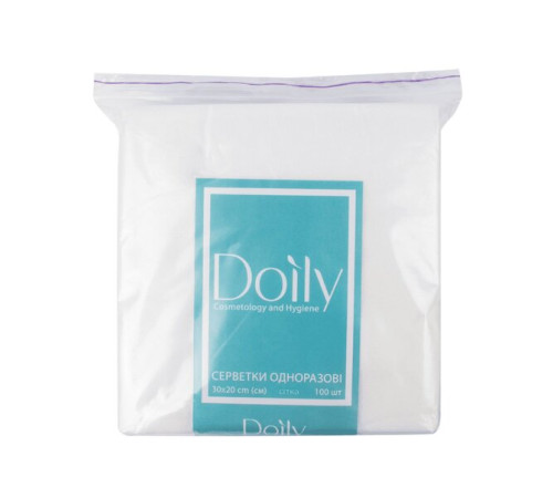 Napkins in a pack Doily 30x20 cm mesh, 100 pcs