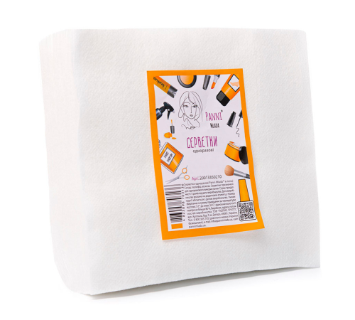 Napkins in a pack Panni Mlada 30x20 cm mesh, 100 pcs