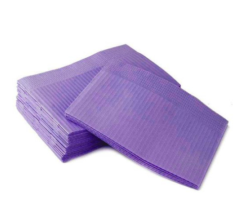 Napkins laminated 125 pcs purple three-layer
