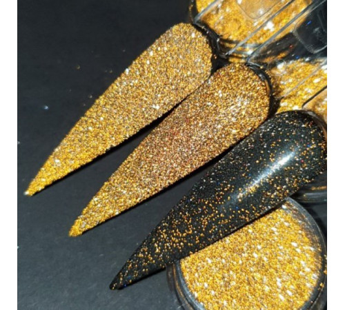 NailApex No. 2 gold reflective glitter