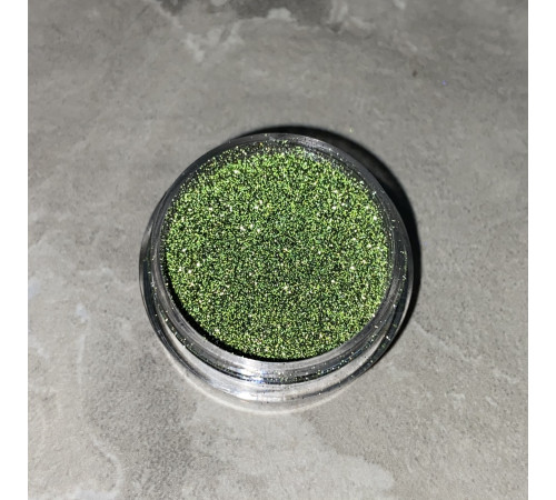 NailApex No. 4 reflective glitters are green
