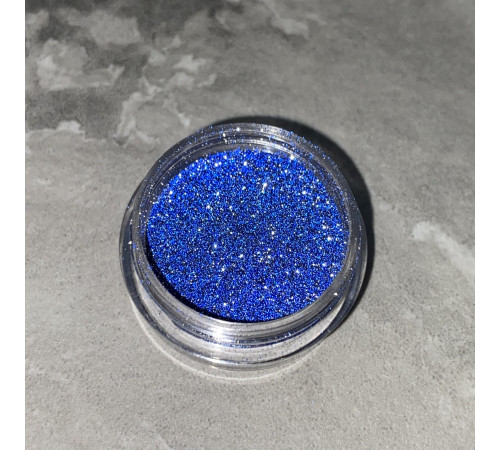 NailApex No. 5 reflective glitters are blue
