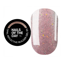 NAILSOFTHEDAY OPAL Reflective builder gel #04 cold nude, 15 ml