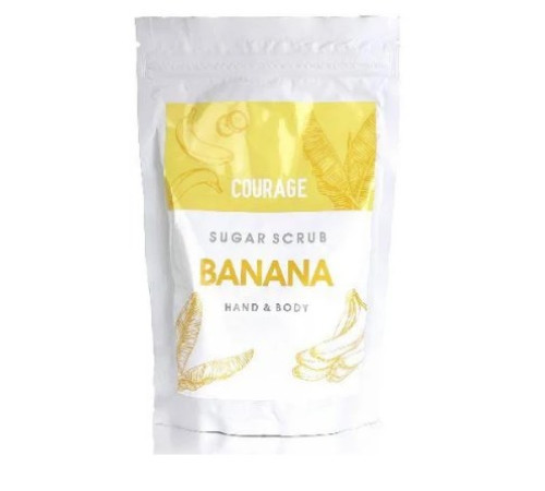 Scrub COURAGE Sugar Scrub Babana banana 250 ml bag
