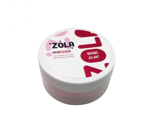 ZOLA eyebrow scrub pink 50ml