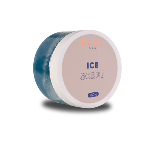 Scrub for hands and feet DARK ICE SCRUB, with menthol, 250 ml