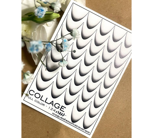 Slider design Collage 124 black