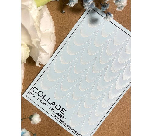Slider design Collage 125 white