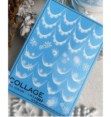 Slider design Collage 143 snowflakes