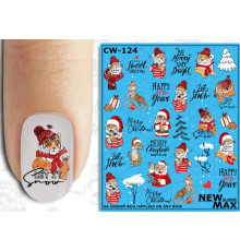 Slider design CW 124 New Year