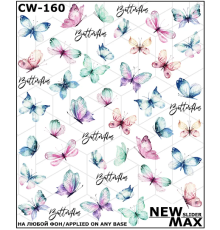 Slider design CW 160 butterflies