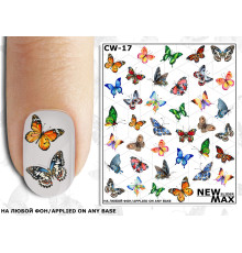 Slider design CW 17 butterflies