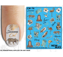 Slider design CW 76 flowers, animals