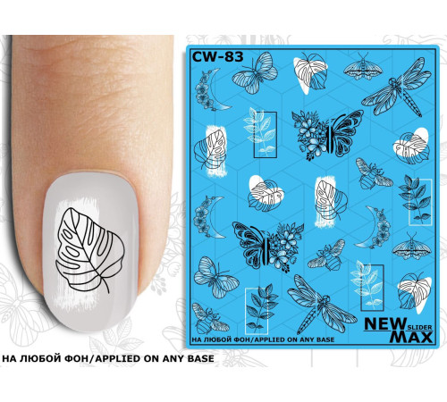 Slider design CW 83 butterflies