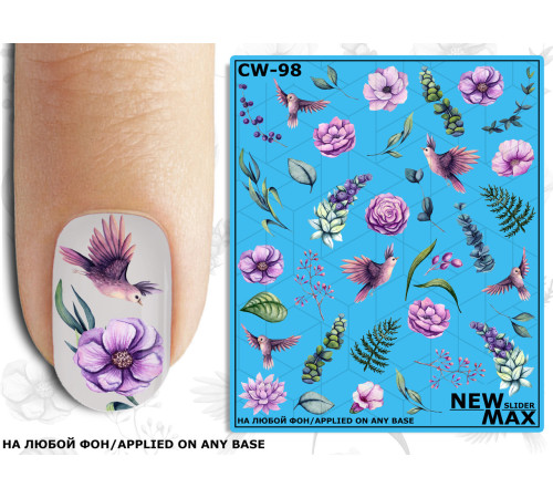 Slider design CW 98 flowers