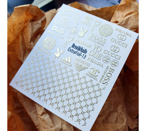Slider design Extra Foil 13